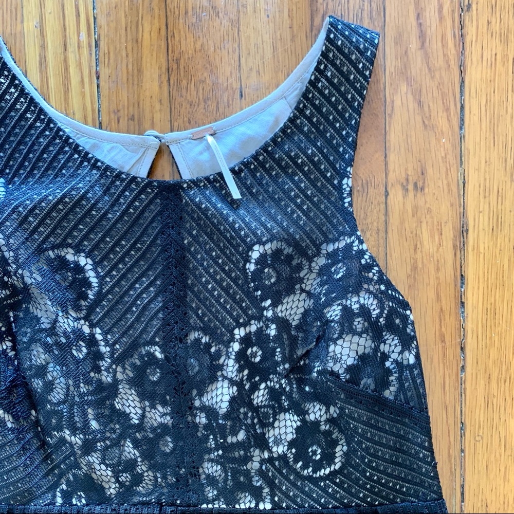 Free People Rocco Lace Open Back Dress sz 6 - Picture 6 of 6
